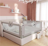 RDHOME 82.6" Bed Rails for Toddlers Bed