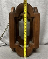 Retro Wooden Hanging Lamp