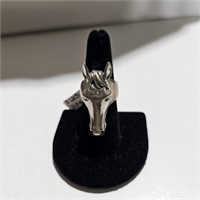 Carolyn Pollack Sterling Silver Horse Head Ring