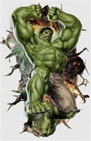 Marvel Hulk wall stickers 35x23"