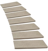 PURE ERA Bullnose Carpet Stair Treads Set - 14 pcs