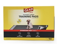 Glad for Pets Black Charcoal Puppy Pads 23in x23in