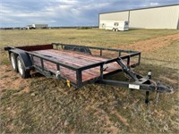 Buck Dandy 6'8" x 16' utility trailer