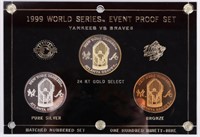 .999 SILVER 1999 WORLD SERIES EVENT PROOF SET