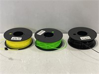 Lot of 3 PETG 1.75 mm 3D printer filament