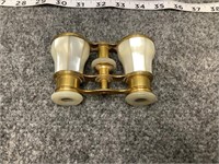 Binoculars / Opera Glasses Brass and Pearl??