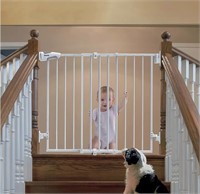 Babelio 26-43" No Bottom Bar Baby Gate