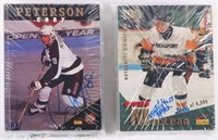 1994-5 SIGNATURE ROOKIES SIGNED HOCKEY CARDS