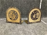 Two Decorative Bookends
