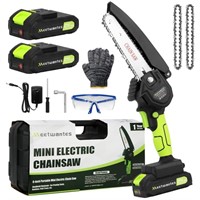 MeetWantes Mini Chainsaw 6-Inch with Real-time