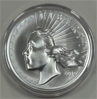 2019 American Liberty High Relief Silver Medal