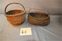 2 Small Antique Baskets