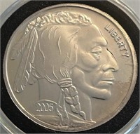 2005 1-Oz Buffalo Silver Round