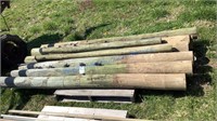 TREATED FENCE POSTS - USED