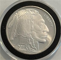 2011 1-Oz Buffalo Silver Round