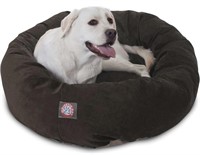 Majestic Pet 40 Inch Micro Velvet Calming Dog Bed