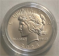 2023-S Peace Dollar