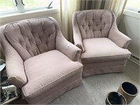2 Arm chairs (Pink)