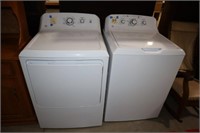 GE Washer & Electric Dryer