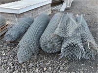 Pallet of Cyclone Fence Rolls