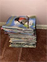 Stack of birds & blooms magazines