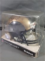 Deacon Jones St. Louis Rams Signed Mini Helmet