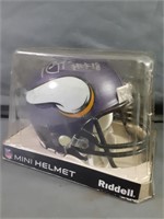 Randy Moss #18 Vikings NFL Signed Mini Helmet