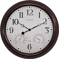 La Crosse Clock 404-3015 15-inch Indoor/outdoor