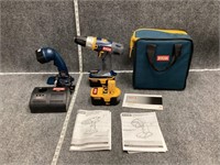 Ryobi Drill Driver and Worklight with Bag