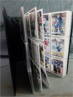 Binder Full of Over 300 Hockey Cards Including