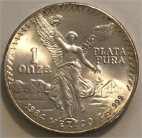 1984 1-Oz Libertad Silver Round