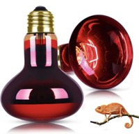 DGE 4 Pack Reptile Heat Lamp Bulb - 100 Watt