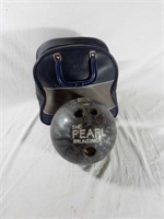 The Pearl Brunswick "big ball" bowling ball with