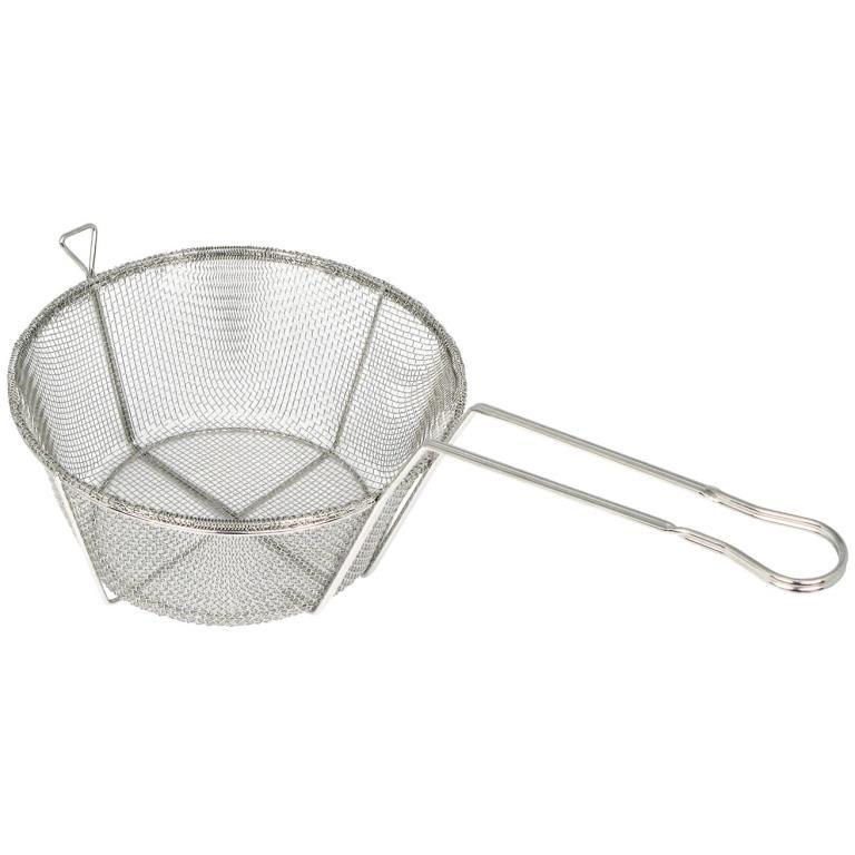 Winco FBRS-8 Round Wire Fry Basket, 8-1/2-Inch,