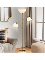 3 Light Tree Floor Lamp in Gold color