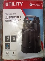 Utility Thermoplastic Submersible Utility Pump