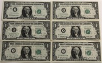 (6) 1963 $1 FRNs