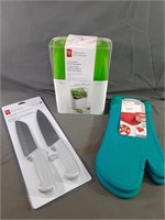 New Starfrit Silicone Oven Mitts, Presidents