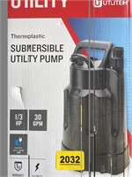 Utility Pump Submersible