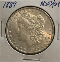 1889-P Morgan Dollar