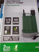 Zoeller Automatic Utility Pump.