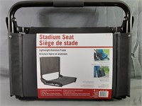 New Stadium Seat has Aluminum Frame