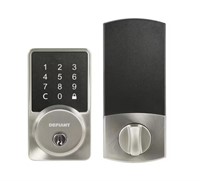 Defiant Square Satin Nickel Smart Wi-Fi Deadbolt