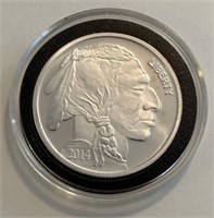 2014 1-Oz Buffalo Silver Round