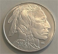 2019 1-Oz Buffalo Silver Round