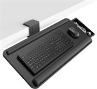 Keyboard Tray  25x11 - Carbon Black Pro