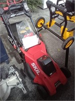 Skil Lawnmower With Charger And Battery