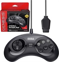 Retro-Bit Official Sega Genesis Controller 6-Butto