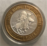 Chief Washakie 1-Oz Silver Round