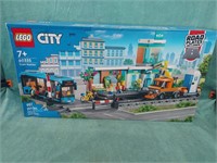 LEGO City Train Station Set with Toy Bus and